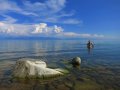 Baden im Baikalsee