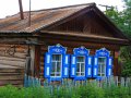 sibirisches Holzhaus