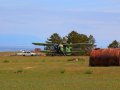 Antonov Doppeldecker auf der Insel Olkhon