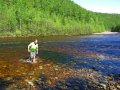 BAM Road entlang der Baikal Amur Magistrale in Sibirien