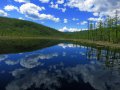 BAM Road entlang der Baikal Amur Magistrale in Sibirien