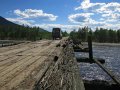 BAM Road entlang der Baikal Amur Magistrale in Sibirien