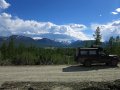 BAM Road entlang der Baikal Amur Magistrale in Sibirien