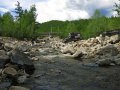 Flussdurchfahrt auf der BAM Road