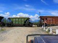 Bahnübergang an der Baikal Amur Magistrale