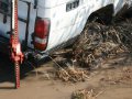 Landcruiser versumpft im Okavango Delta