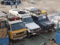Autos verladen auf die Fähre von Aswan nach Wadi Halfa