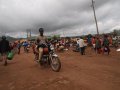 Motorradfahrer in Äthiopien