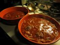 Fleischbällchen mit Tomatensauce und Pasta