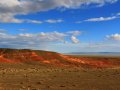 rote Hügel in der Gobi