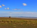 Gobi Landschaft mit Ovoo