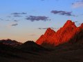 Sonnenuntergang in der Gobi