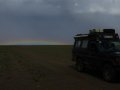 Regenbogen in der Gobi