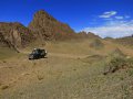 Berglandschaft in der Gobi