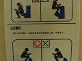 Anleitung zur Toilettenbenutzung (Japan)