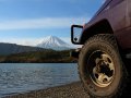 Mount Fuji mit Landcruiser