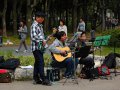 Band im Osaka Burggarten