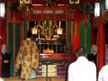 Priester im Kumano Nachi-Taisha Schrein