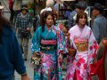japanische Touristen in Nara
