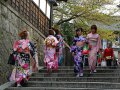 japanische Touristen in Nara