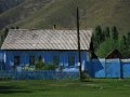 Holzhaus in Kirgistan