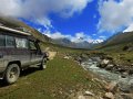 Tosor Pass im Tian Shan Gebirge (Kirgistan)