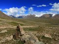 Tosor Pass im Tian Shan Gebirge (Kirgistan)