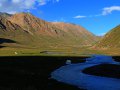 Naryn Fluss in Kirgistan