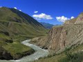 Tosor Pass im Tian Shan Gebirge (Kirgistan)