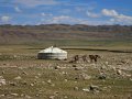 Jurte im mongolischen Altai