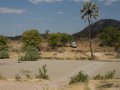 Offroad am Kunene Fluß in Namibia