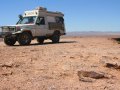 Landcruiser am Fish River Canyon