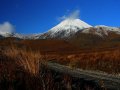 Mount Ngauruhoe im Tongariro Nationalpark (Neuseeland)