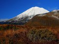 Mount Ngauruhoe im Tongariro Nationalpark (Neuseeland)