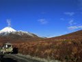 Mount Ngauruhoe im Tongariro Nationalpark (Neuseeland)