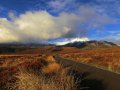 Mount Ngauruhoe im Tongariro Nationalpark (Neuseeland)