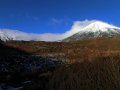 Mount Ngauruhoe im Tongariro Nationalpark (Neuseeland)