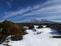 Mount Ruapehu im Tongariro Nationalpark (Neuseeland)