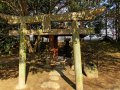 Torii im Korakuen Garten in Okayama (Japan)