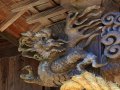 Drachen an japanischem Tempel (Japan)