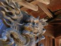 Drachen an japanischem Tempel (Japan)