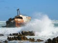 Schiffswrack am Kap Agulhas