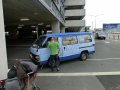 Frank am Flughafen Christchurch (Neuseeland)