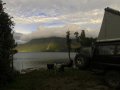 Camping am Lake Brunner (Neuseeland)
