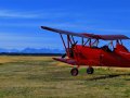 Doppeldecker bei Twizel (Neuseeland)