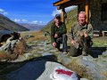 Jäger im Macaulay Valley (Neuseeland)