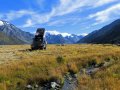 Camping im Godley Valley (Neuseeland)