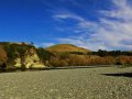 Camping am Hurunui Fluss (Neuseeland)