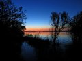 Abends am See in Sibirien