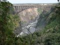 Brücke über den Zambezi bei den Victoria Falls (Sambia)